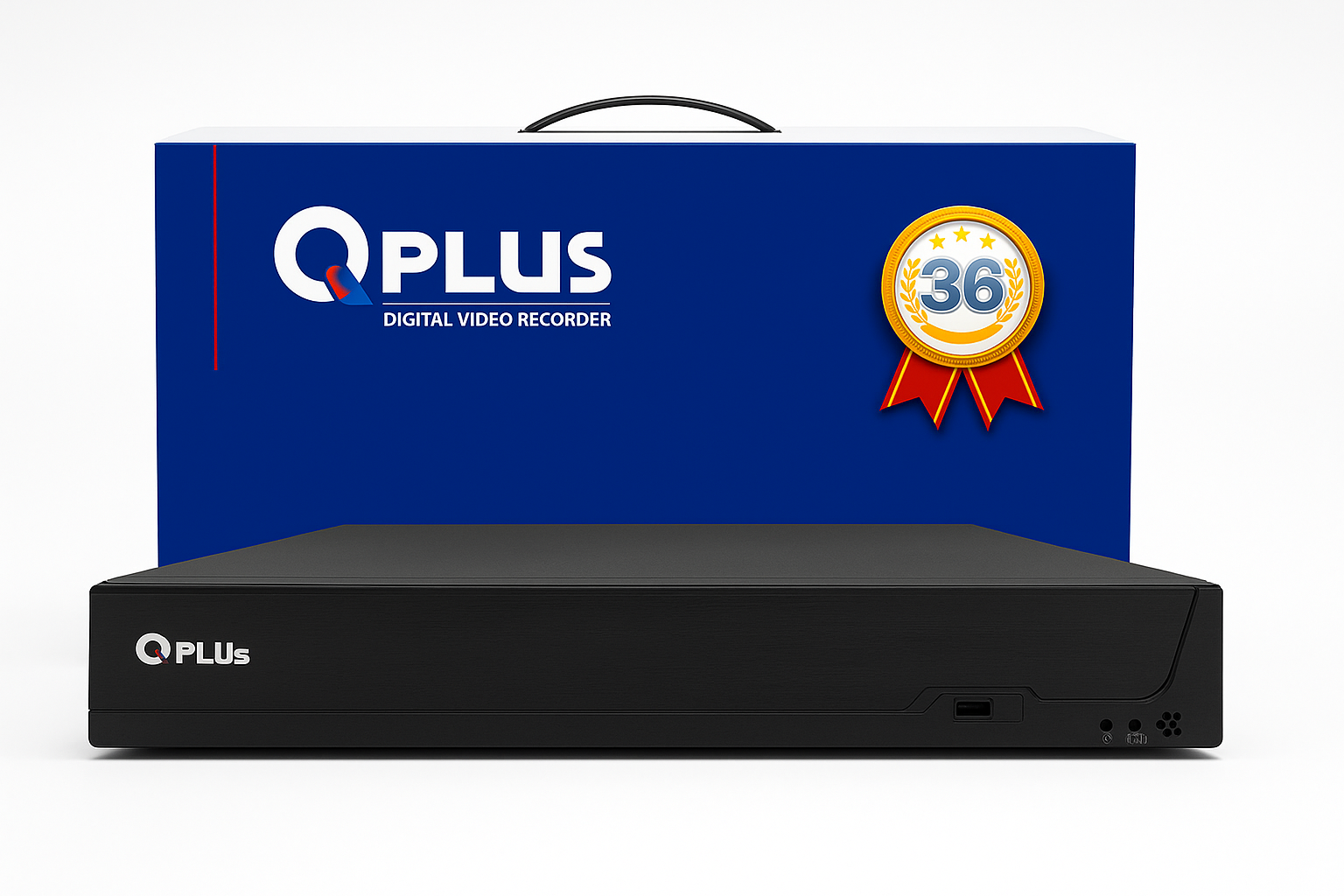 QPlus PL-XVR-H8216-4K-QAi5 video recorder with 16 channels and 4K recording