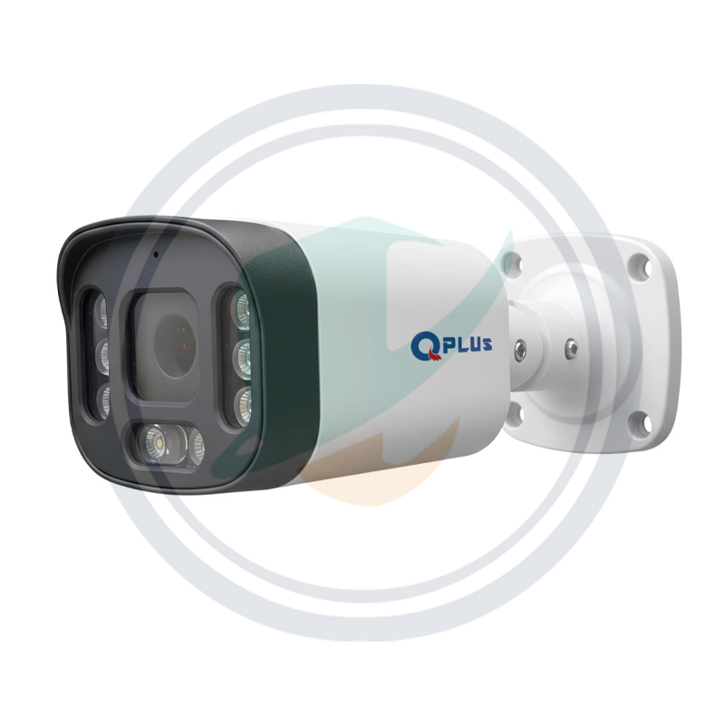 نمای نزدیک بدنه و لنز دوربین بالت کیوپلاس مدل PL-IPC-BW4625PA8A-C