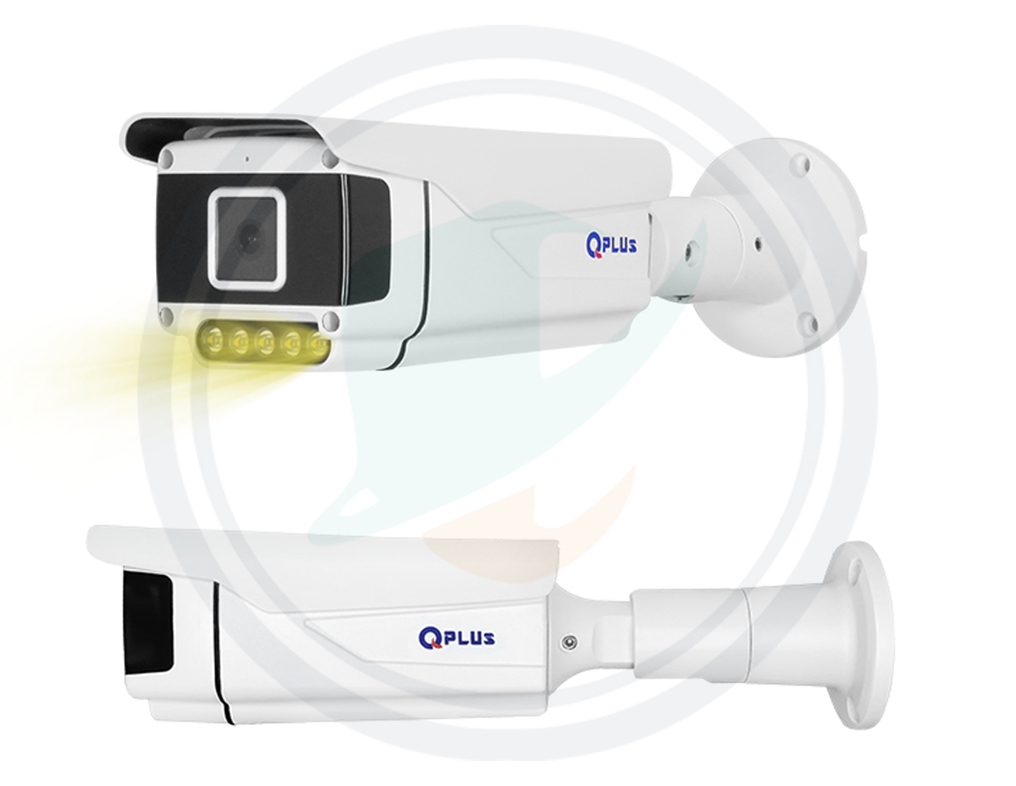 تست عملکرد دوربین پلاکخوان کیوپلاس مدل PL-IPC-MBW5950PA5A-I در محیط بیرونی