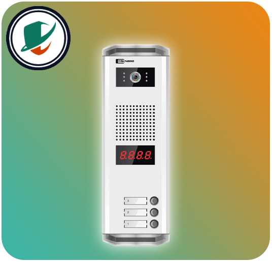 پنل سه واحدی آیفون تصویری تکنما 36 ماه گارانتی