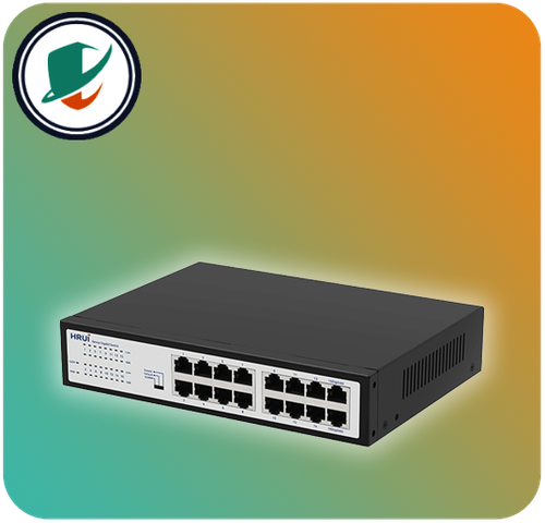 خرید و بررسی سوییچ شبکه HRUI HR-SWG10160D-M