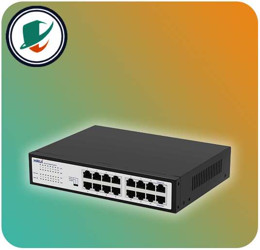 خرید و بررسی سوییچ شبکه HRUI HR-SWG10160D-M