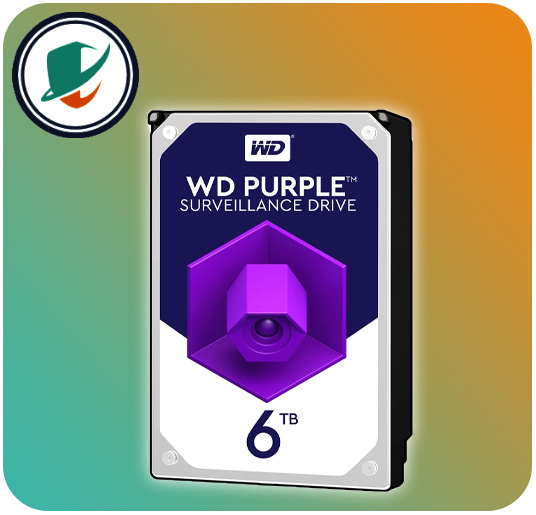 هارد بنفش 6 ترابایت وسترن دیجیتال اورجینال 1