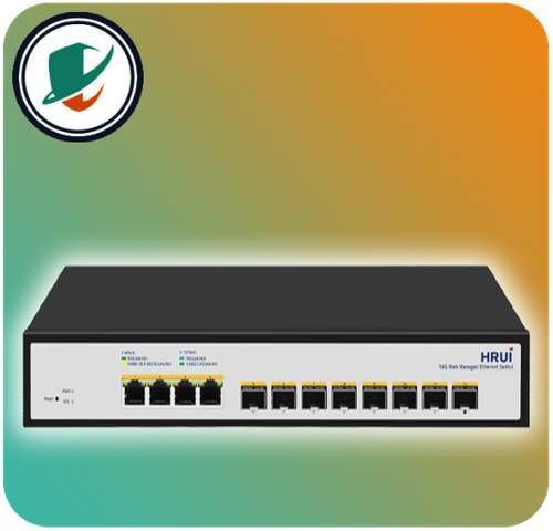 سوییچ شبکه اترنت HRUI مدل HR903-SWTG024AS 1