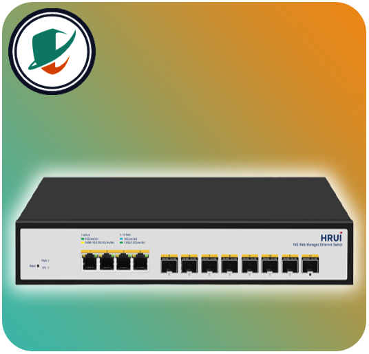 سوییچ شبکه اترنت HRUI مدل HR903-SWTG024AS 1
