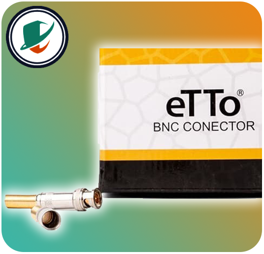 فیش BNC eTTo پیچی  2