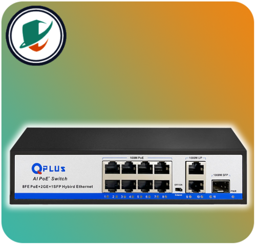 QPlus PL-P8002G-S1 Network Switch