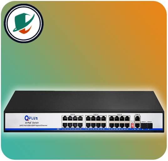 product image: QPlus Network Switch Model PL-P2402G-S2