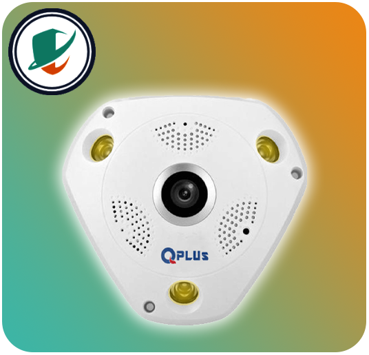 QPlus AHD Fisheye CCTV Camera Model PL-AHC-FW2360P3A-N 1