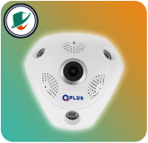QPlus AHD Fisheye CCTV Camera Model PL-AHC-FW2360P3A-N