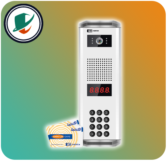 استفاده از کارت در پنل کدینگ کارتی پسوردی تکنما مدل K34PC