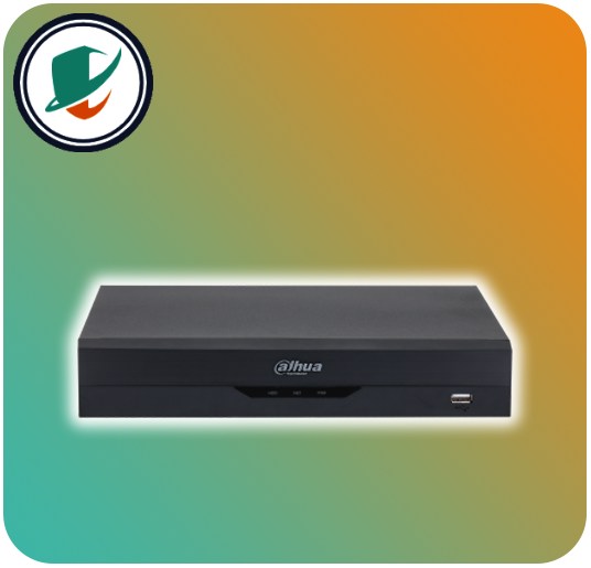 دستگاه ضبط تصاویر داهوا XVR5108HS-4KL-I3 نمای روبه‌رو