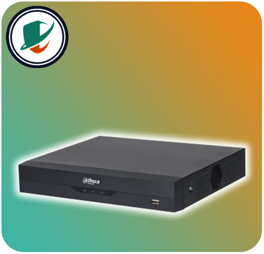 دستگاه ضبط ۸ کانال داهوا مدل DH-XVR5108HS-4KL-I3 نمای زاویه ۴۵ درجه