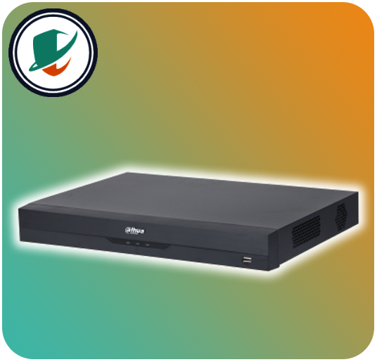 دستگاه ضبط ۱۶ کانال داهوا مدل DH-XVR5216AN-4KL-I3 عکس از زاویه 45 درجه