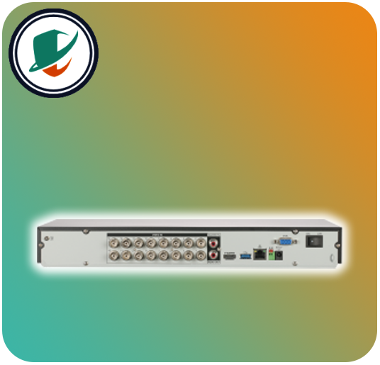 دستگاه ضبط ۱۶ کانال داهوا مدل DH-XVR5216AN-4KL-I3 عکس از پشت