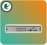 دستگاه ضبط تصاویر داهوا XVR5108HS-4KL-I3 نمای پشت دستگاه