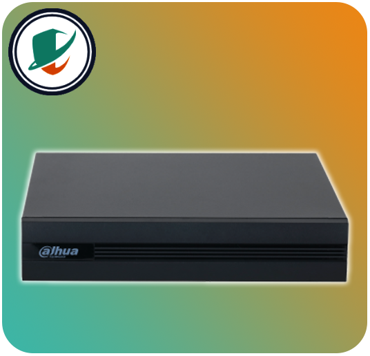 دستگاه ضبط تصاویر داهوا مدل XVR1B08-I نمای روبرو – ضبط کننده 8 کانال با پشتیبانی H.265+ و هوش مصنوعی
