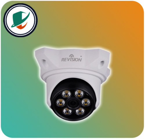 دوربین تحت شبکه ریویژن مدل 667IP-A2-N9 دوآل لایت