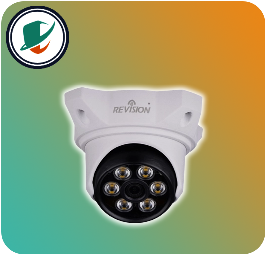 دوربین تحت شبکه ریویژن مدل 667IP-A2-N9 دوآل لایت