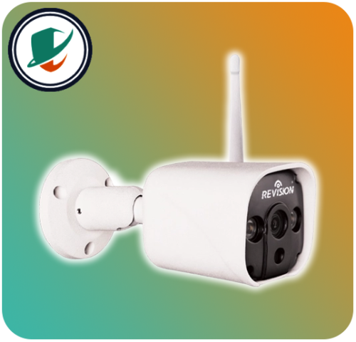دوربین مداربسته بی سیم ریویژن 525IPW-A3-T8 نمای 45 درجه راست