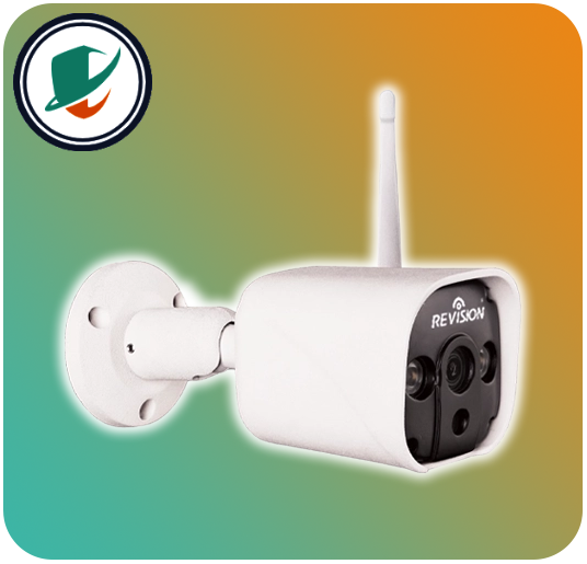 دوربین مداربسته بی سیم ریویژن 525IPW-A3-T8 نمای 45 درجه راست