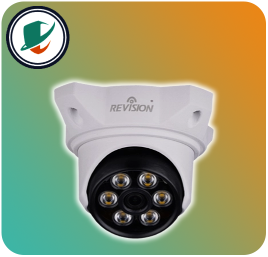 دوربین تحت شبکه ریویژن مدل 680IP-A4-N9 نمای روبهرو