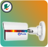 دوربین مداربسته بالت کیوپلاس نمای کناری