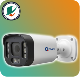 دوربین تحت شبکه کیوپلاس PL-IPC-BW4625PA8A-C در زاویه 45 درجه