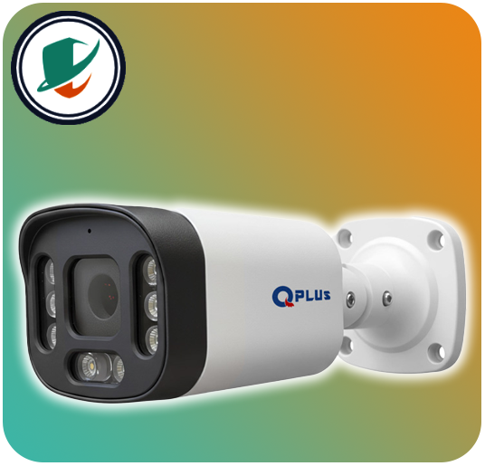 دوربین تحت شبکه کیوپلاس PL-IPC-BW4625PA8A-C در زاویه 45 درجه