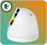 نمای جانبی دوربین تحت شبکه کیوپلاس مدل PL-IPC-DW544A6A-I