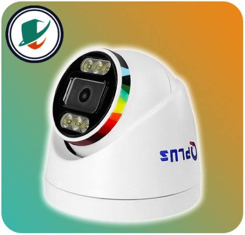 نمای ۴۵ درجه دوربین دام تحت شبکه QPlus مدل PL-IPC-DW544A6A-I