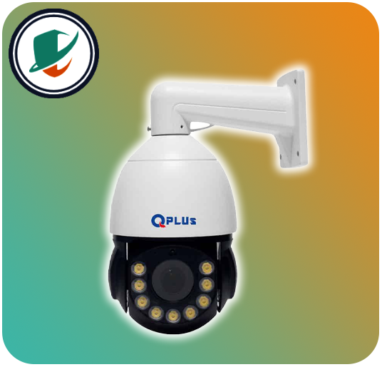 دوربین اسپیددام کیوپلاس مدل PL-IPC-SW6636PAIP7L2 نمای روبرو