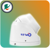 نمای پشت دوربین دام کیوپلاس PL-IPC-DW850PA6A-G همراه با پورتها