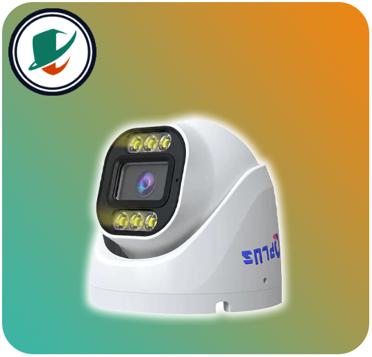 تصویر دوربین دام IP کیوپلاس PL-IPC-DW850PA6A-G در زاویه 45 درجه