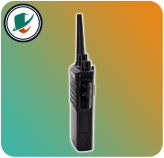 نمای نزدیک دکمه PTT بیسیم موتوکام MC444