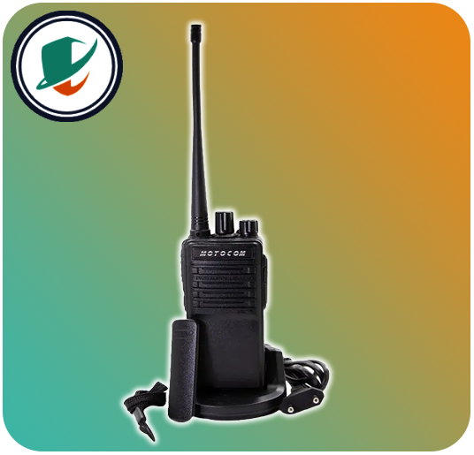 بیسیم موتوکام MC444 به همراه پایه شارژ و متعلقات