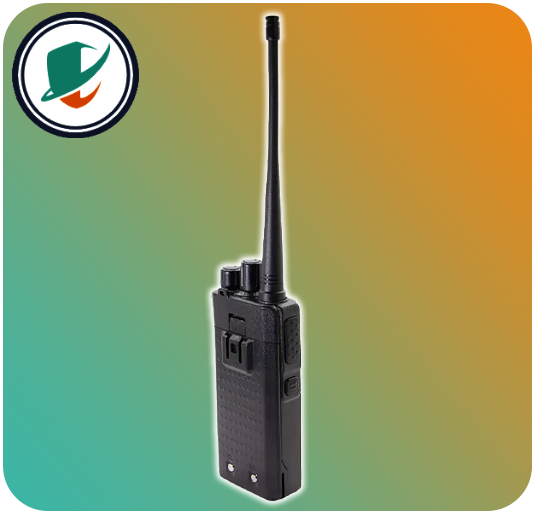 نمای جانبی بدنه و کلیدهای بیسیم واکی تاکی MC444