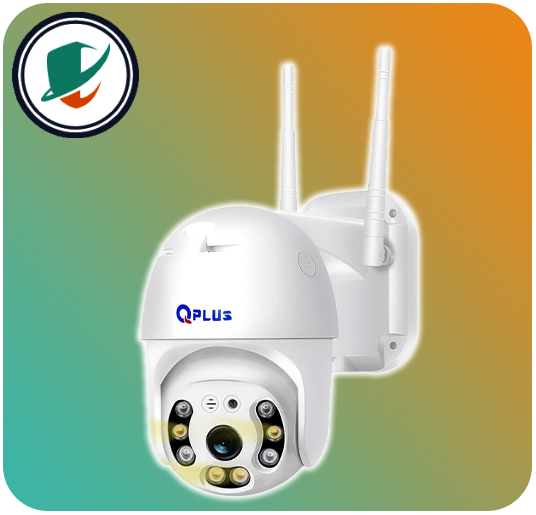 عکس دوربین وایفای کیوپلاس مدل PL-IPW-RSU3810 نمای روبرو