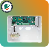 نمای کامل برد داخلی پنل دزدگیر سایلکس SG8 Lite