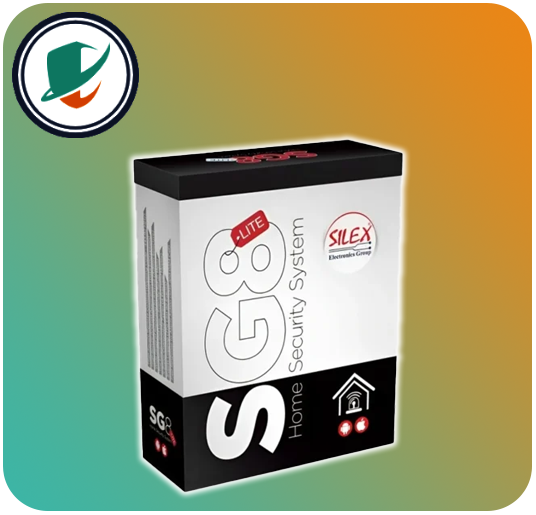 باکس و کارتن دزدگیر سایلکس مدل SG8 Lite