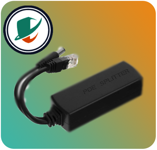 اسپلیتر PoE دوربین مداربسته HR-AT-PD12D HRUI