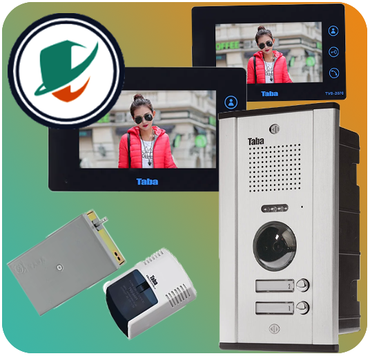 آیفون تصویری 2070 تابا الکترونیک با حافظه 2 واحدی
