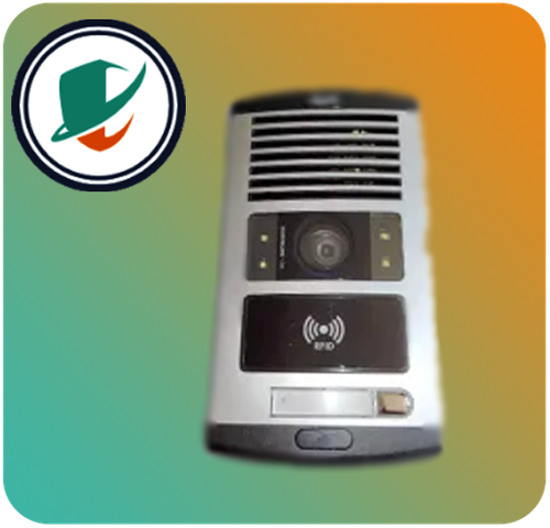 صفحه دم دری 1 واحدی تصویری 1086 RFID الکتروپیک