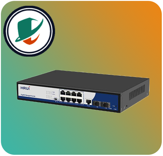سوئیچ شبکه اترنت HR-SWG2082NS