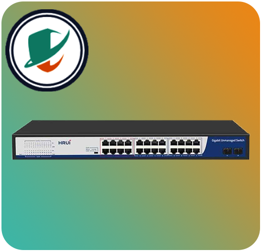 سوئیچ شبکه اترنت HR-SWG10242S