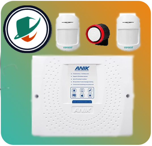 پکیج کامل دزدگیر اماکن سیمکارتی ECOMAX-N آنیک